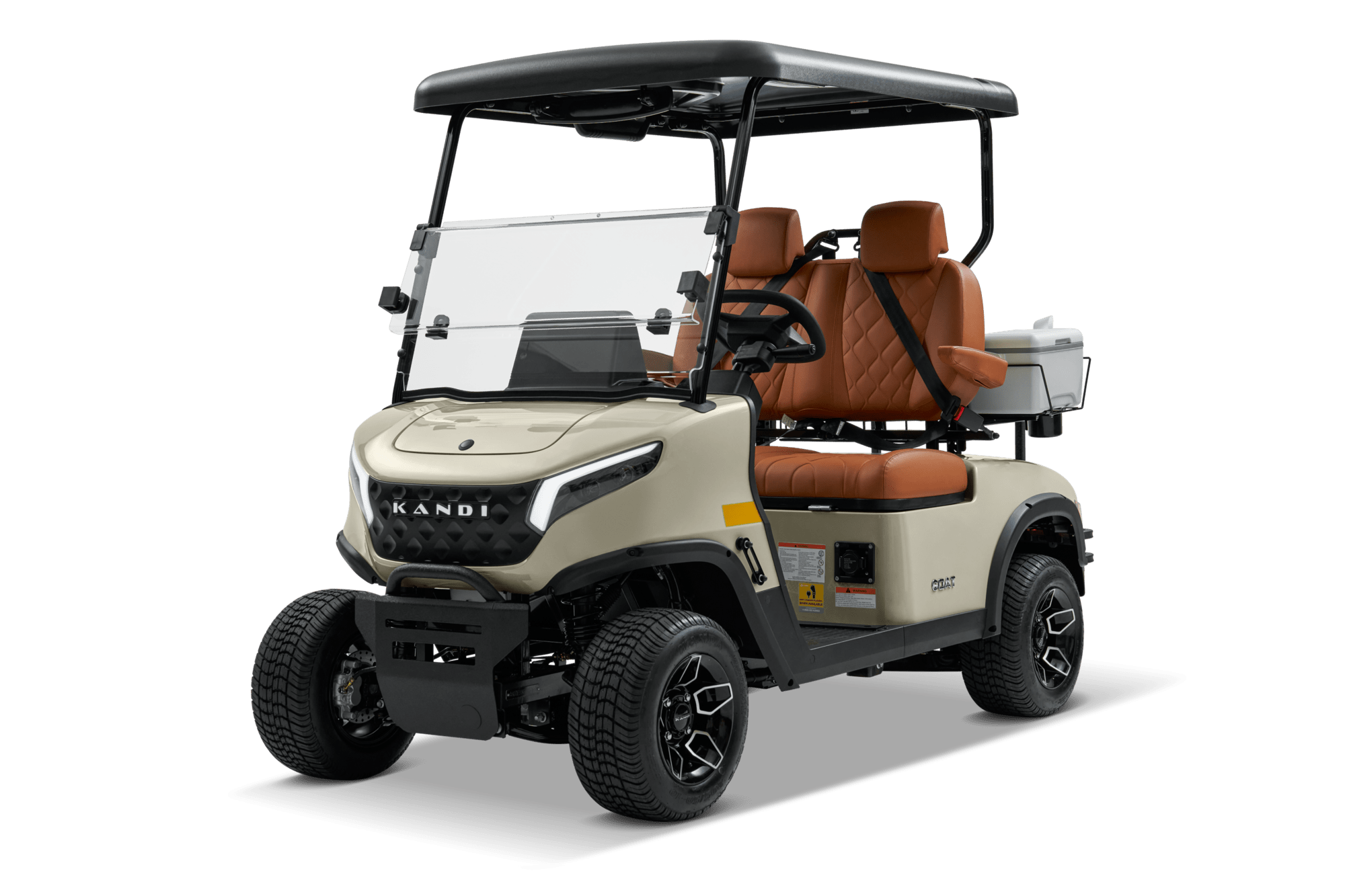Electric 2 Seater Golf Cart: The GOAT 2P | Kandi Canada